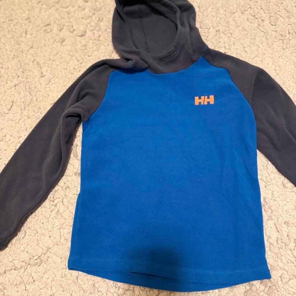 Helly Hansen Long sleeve fleece hoodie - size 6 kids